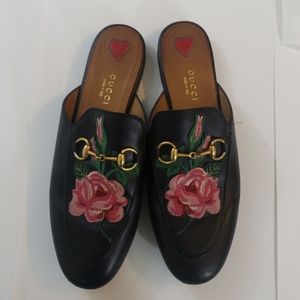 Gucci Mules Betis Glamour Nero in size 6 1/2